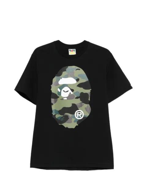 camouflage-print T-shirt by BAPE