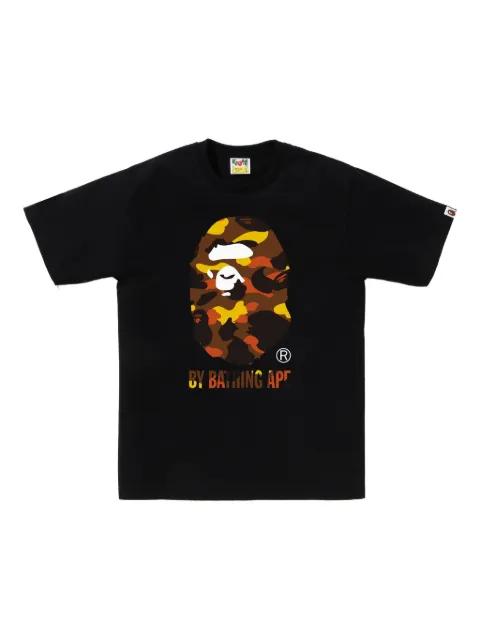 camouflage-print T-shirt by BAPE