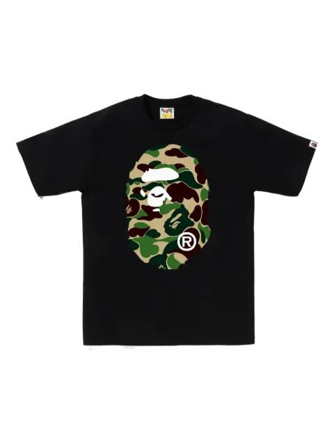 camouflage-print T-shirt by BAPE