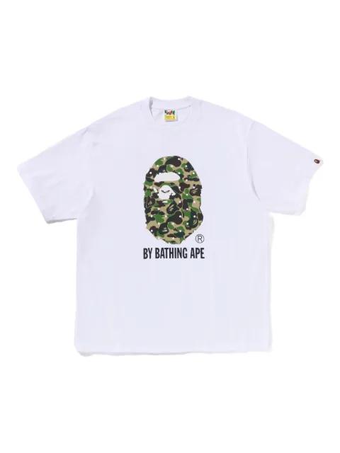 camouflage-print T-shirt by BAPE