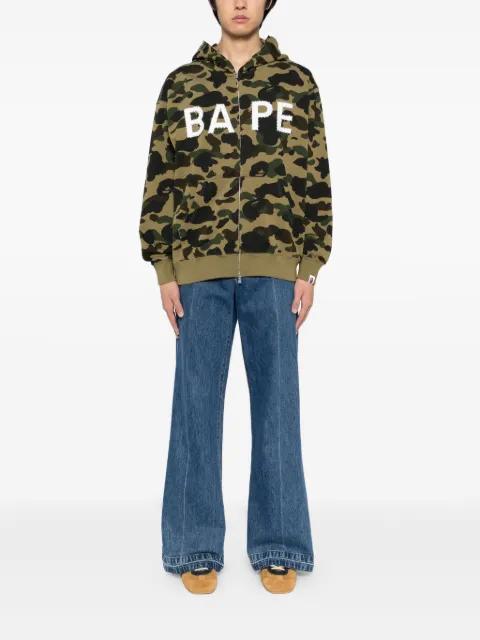 camouflage-print hoodie by BAPE
