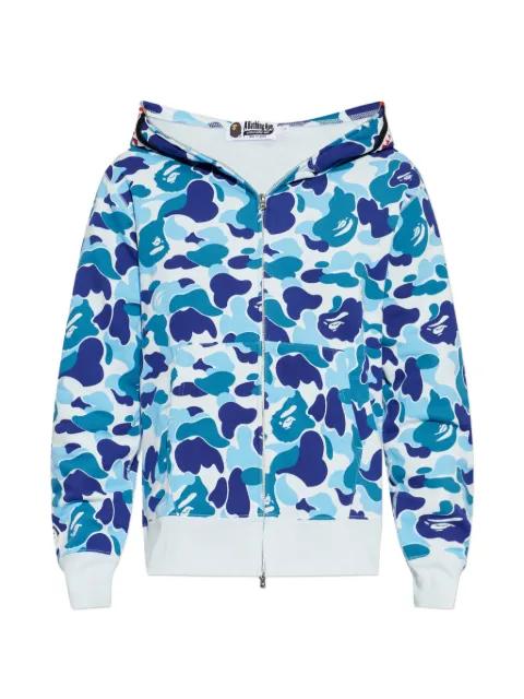 camouflage-print hoodie by BAPE