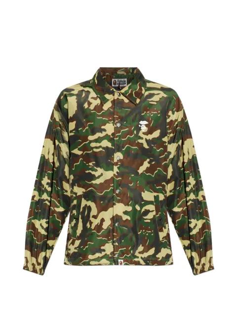 camouflage-print jacket by BAPE