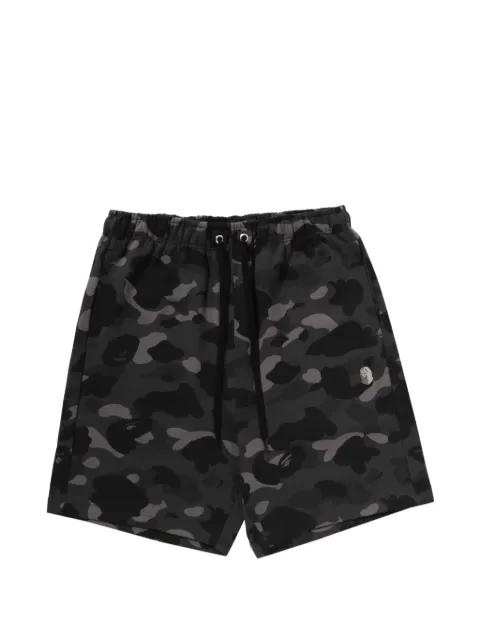 camouflage-print shorts by BAPE