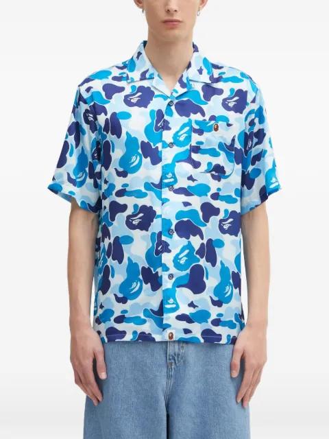 camouflage short-sleeve shirt by BAPE