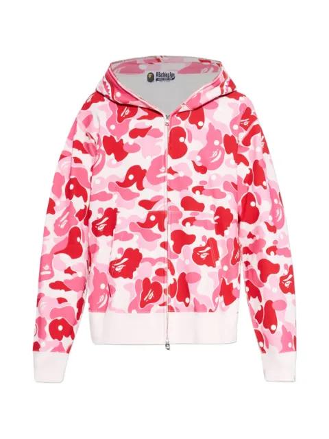 camouflage zip-up hoodie by BAPE
