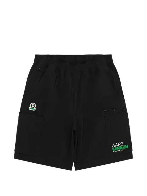 cargo logo shorts by BAPE