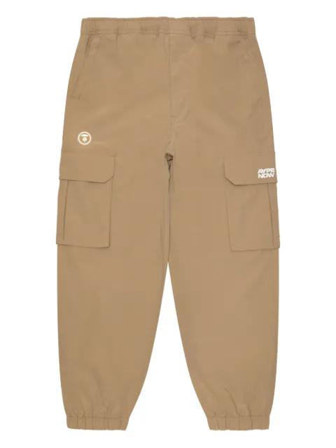 cargo patch-pockets regular trousers by BAPE