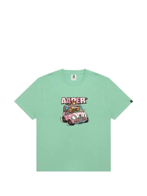 cartoon graphic T-shirt by BAPE
