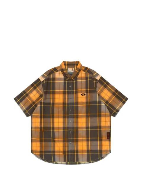 check shirt by BAPE