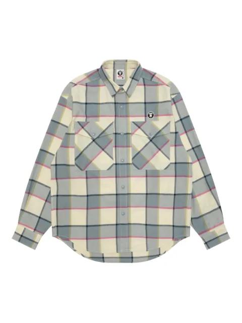 checked shirt by BAPE