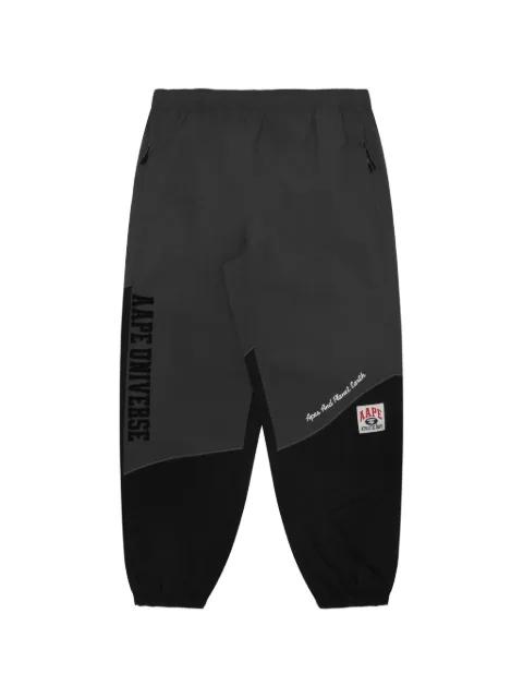 colourblock logo track pants by BAPE
