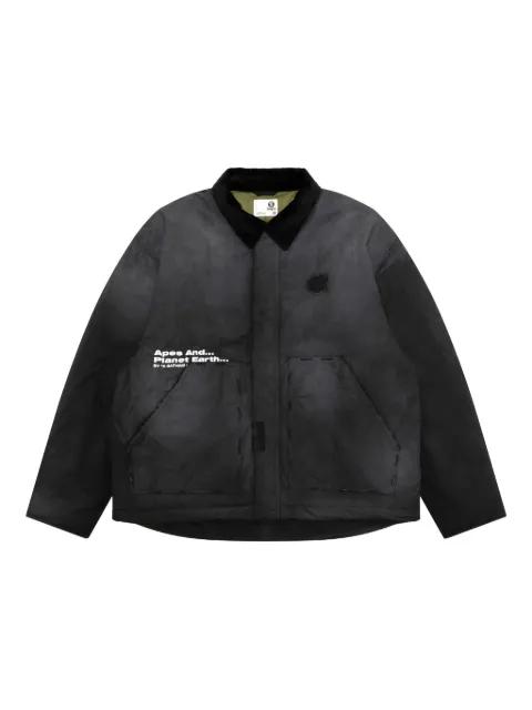 corduroy-collar jacket by BAPE