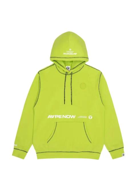 crew neck hoodied sweatshirt by BAPE