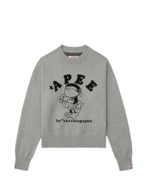 crew-neck sweater by BAPE