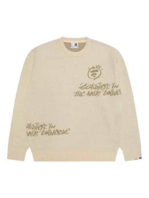 crew-neck sweater by BAPE