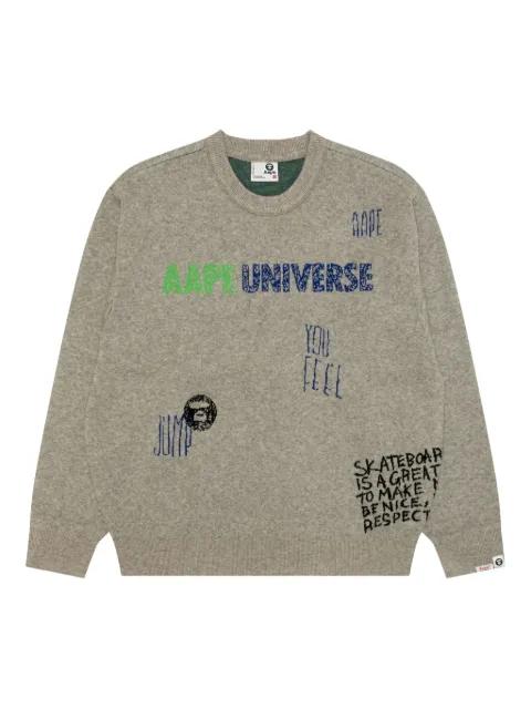 crew-neck sweater by BAPE