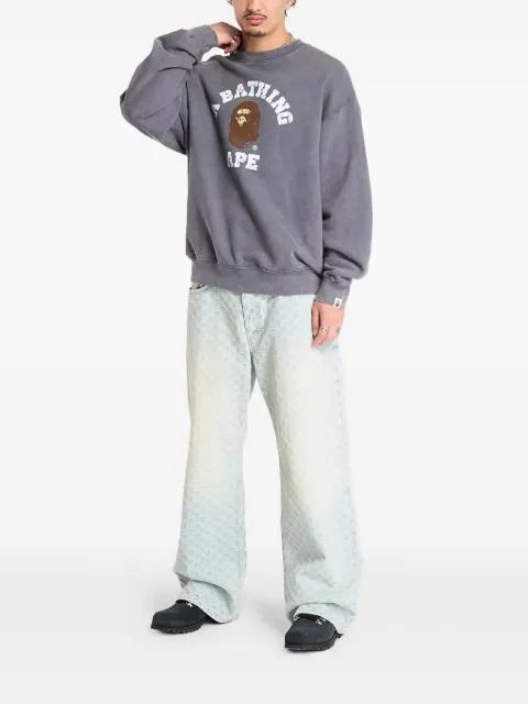 crew-neck sweatshirt by BAPE