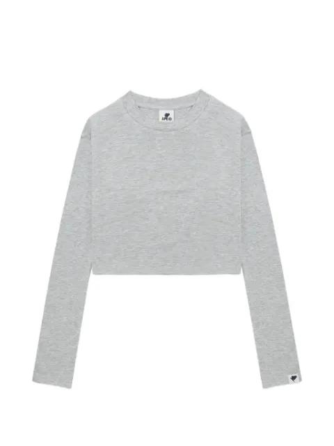cropped long-sleeve top by BAPE