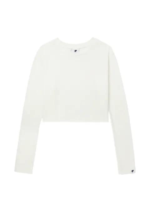 cropped long-sleeve top by BAPE