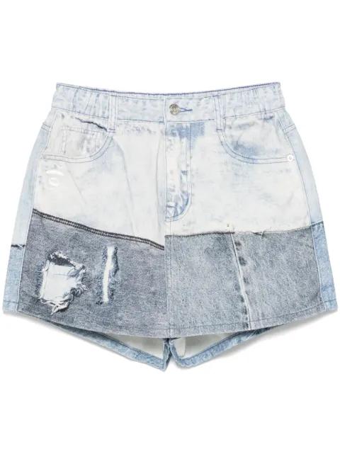 denim shorts by BAPE