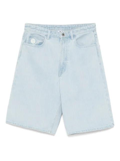 denim shorts by BAPE