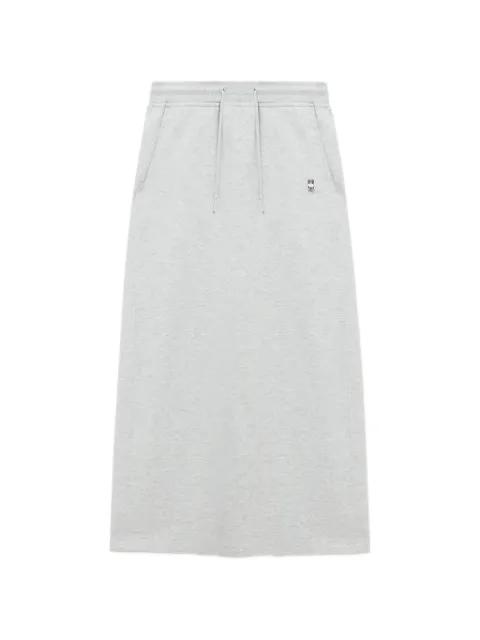 drawstring maxi skirt by BAPE