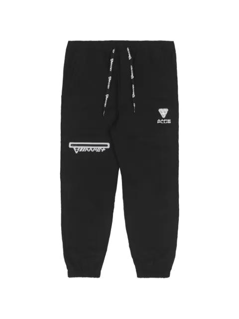 drawstring track pants by BAPE