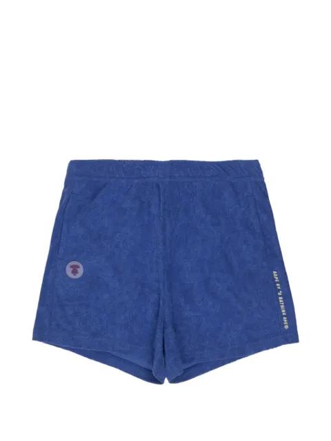 elasticated-waistband shorts by BAPE