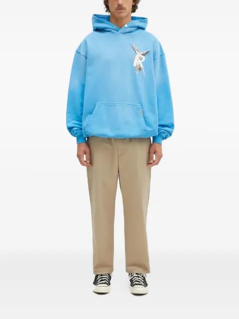 elasticated-waistband trousers by BAPE