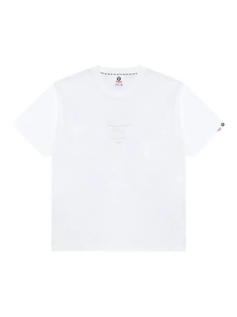 embossed-logo T-shirt by BAPE