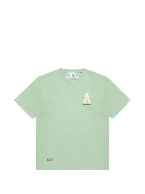 embroidered-detail T-shirt by BAPE