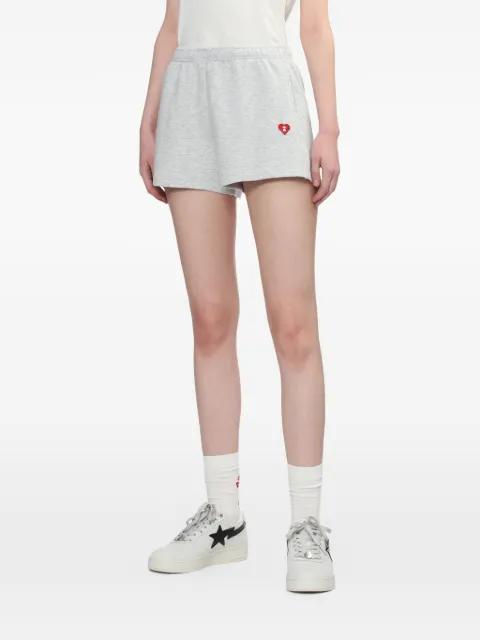 embroidered drawstring shorts by BAPE