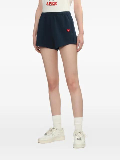 embroidered drawstring shorts by BAPE