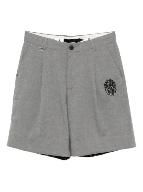 embroidered-logo shorts by BAPE