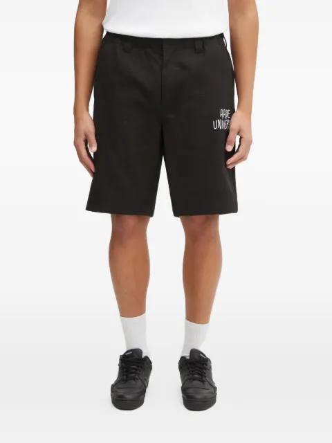 embroidered logo shorts by BAPE