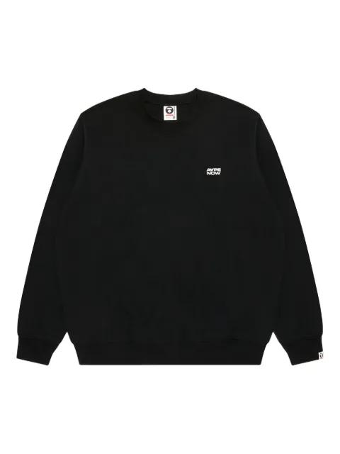 embroidered-logo sweatshirt by BAPE