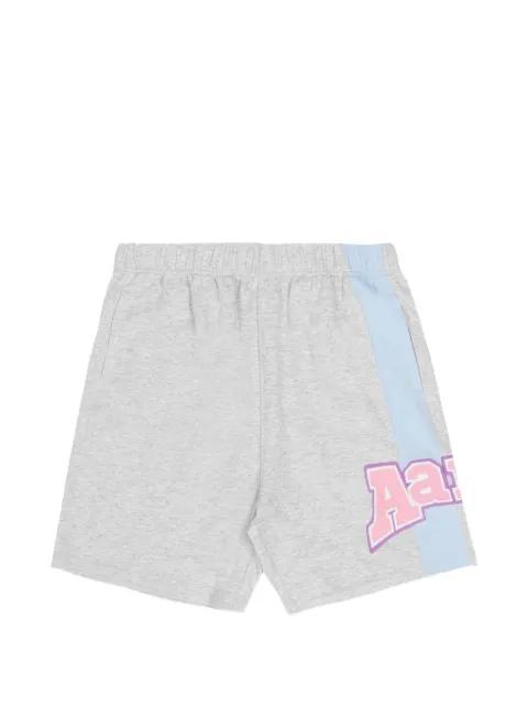 embroidered logo track shorts by BAPE