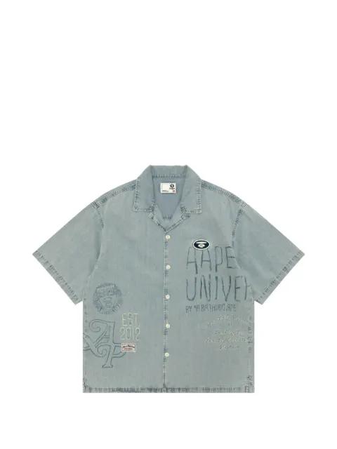 embroidered shirt by BAPE