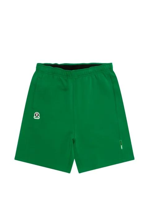 embroidery-logo shorts by BAPE