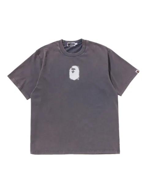 face-logo graphic T-shirt by BAPE