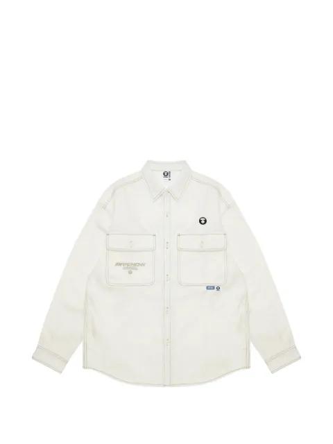 flap-pockets shirt by BAPE