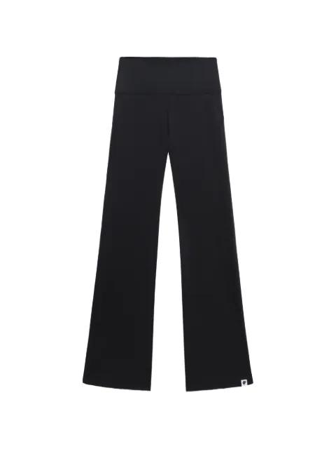 flared high-rise leggings by BAPE