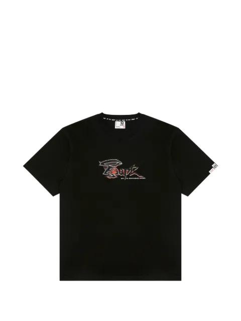 gaphic-print T-shirt by BAPE