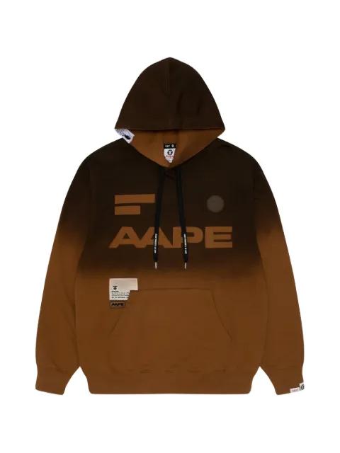 gradient-print hoodie by BAPE