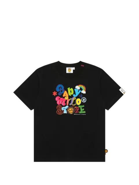 graphic crew-neck T-shirt by BAPE
