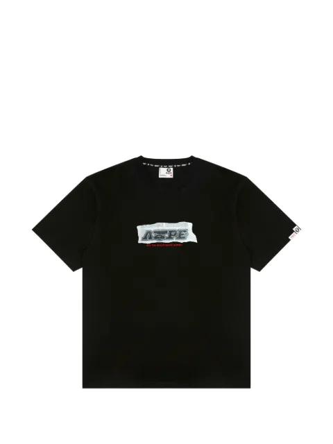 graphic crew-neck T-shirt by BAPE