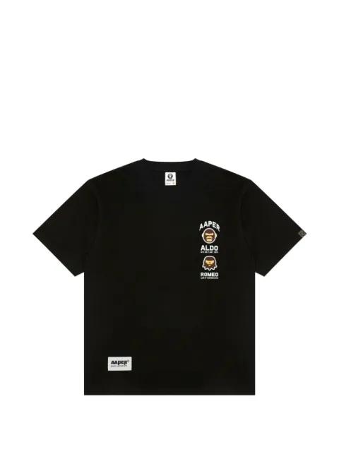 graphic crew neck T-shirt by BAPE