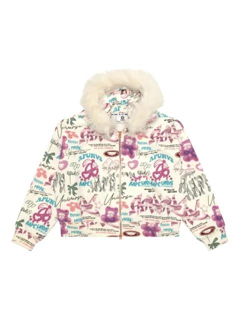 graphic hoodie by BAPE