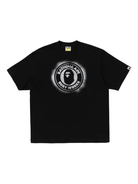 graphic-logo T-shirt by BAPE